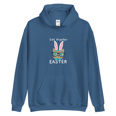 Hipster Cat Hoodie