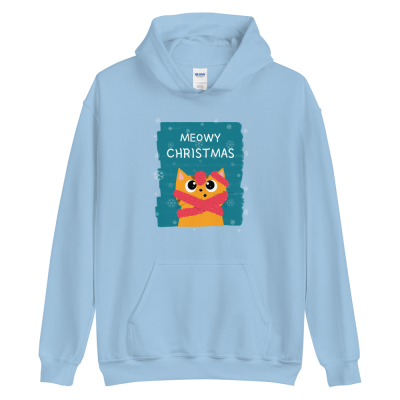 Meowy Christmas Hoodie