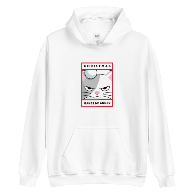Christmas Makes Me Angry Hoodie