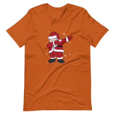 Dabbing Christmas Santa Claus Short-Sleeve Unisex T-Shirt