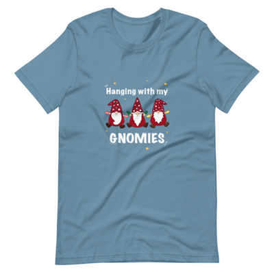 Hanging With Christmas Gnomies Elf Short-Sleeve Unisex T-Shirt